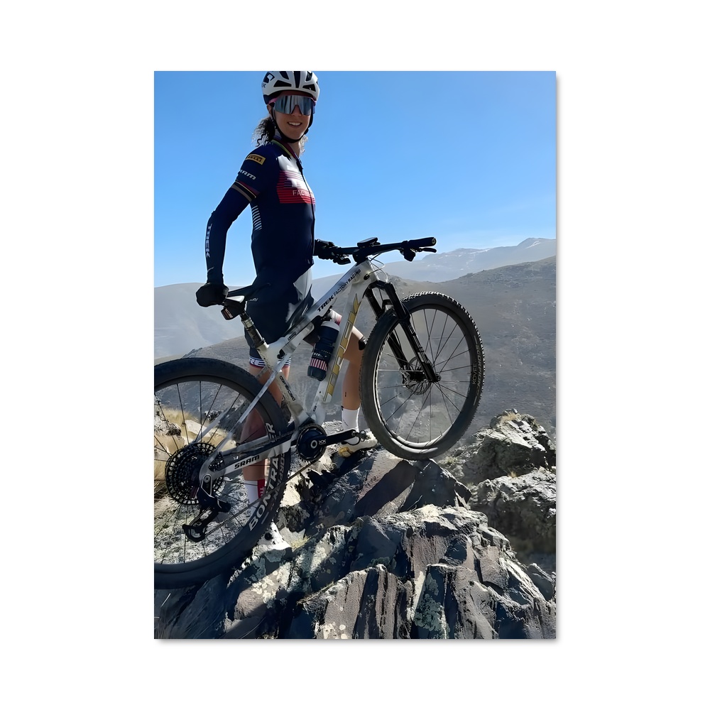 Poster Jolanda neff – affiche Cyclisme